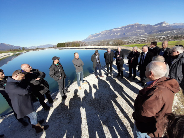 Retenue collinaire de La Villette à La Motte-Servolex