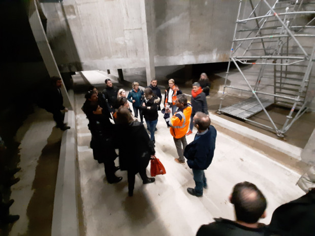 Inauguration du Bassin de stockage et de restitution des eaux de Grand Chambéry