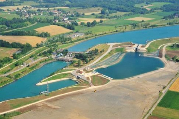 Le site portuaire de Virignin sort de terre (et du Rhône)