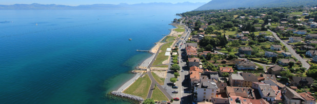 2,6 Ha gagnés sur le lac Léman pour renaturer petite et grande rive