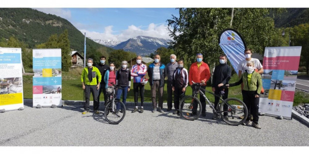 Un nouvel itinéraire Cyclable de 157 km en Maurienne de Aiton à Bonneval sur Arc