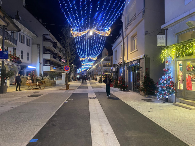 Un nouveau visage pour la Grande rue de Divonne-Les-Bains