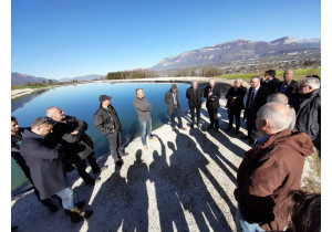 Retenue collinaire de La Villette à La Motte-Servolex
