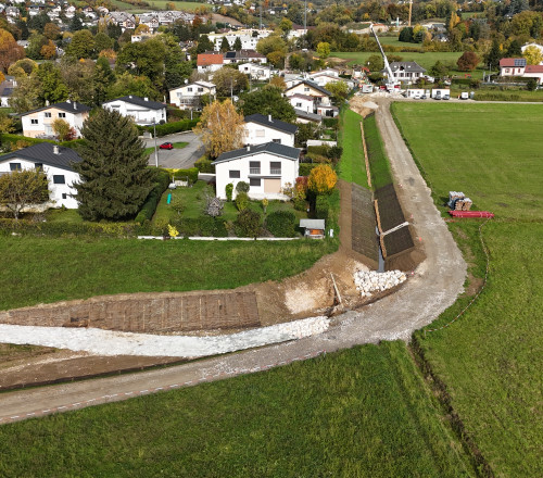 Après l’étude, mission de maitrise d’œuvre pour le nouveau lit du Nant Petchi